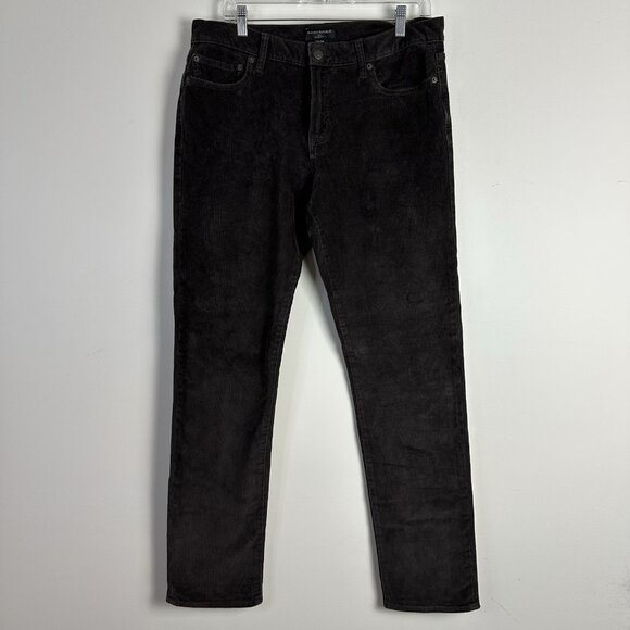 Banana Republic Corduroy Pants Mens 34x32 (Tag 34x34) Travel Cords Brown - Picture 1 of 10